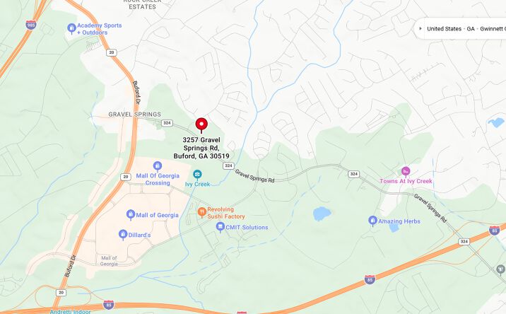 Pictures of Office, Retail property located at 3257 Gravel Springs Rd, Buford, GA 30519 for sales - image #1