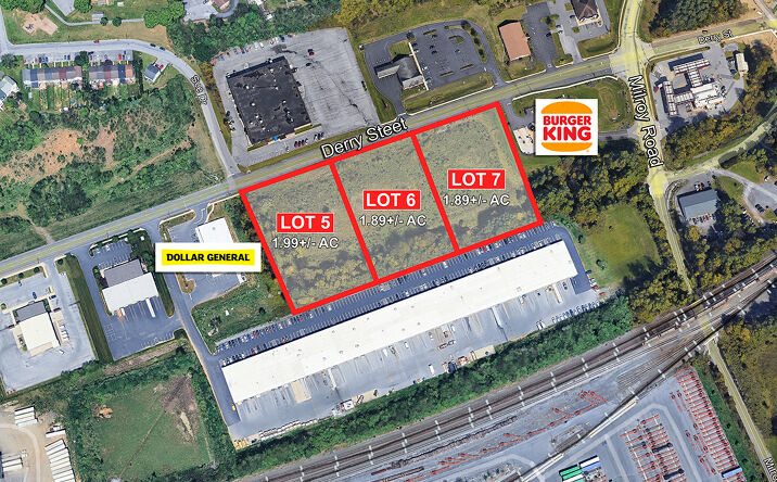 Pictures of Land property located at Derry Street Lots 5, 6, & 7, Harrisburg, PA 17111 for sales - image #1