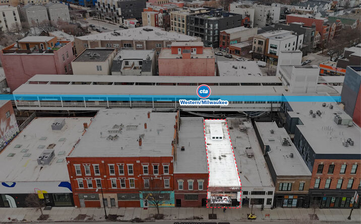 Pictures of Retail, Office property located at 1908 N Milwaukee Avenue, Chicago, IL 60647 for sales - image #1