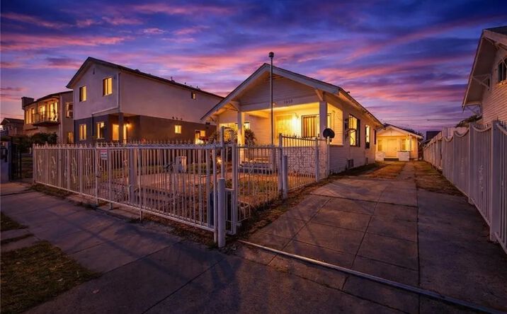 Pictures of Multifamily property located at 3959 Halldale, Los Angeles, CA 90062 for sales - image #1