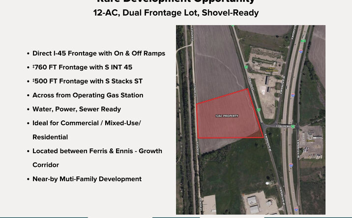 Pictures of Land property located at Highway 45,, Palmer, TX 75152 for sales - image #1