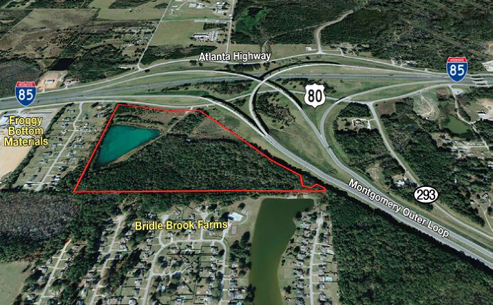 Pictures of Land property located at +/- 64.2 Acres U.S. Highway 80 & I-85 Outer Loop Interchange, Pike Road, AL 36064 for sales - image #1