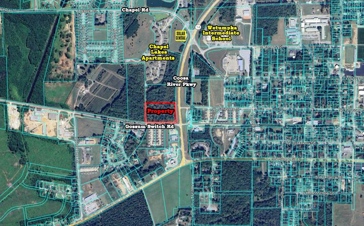 Pictures of Land property located at Coosa River Parkway & Gossum Switch Road, Wetumpka, AL 36092 for sales - image #1