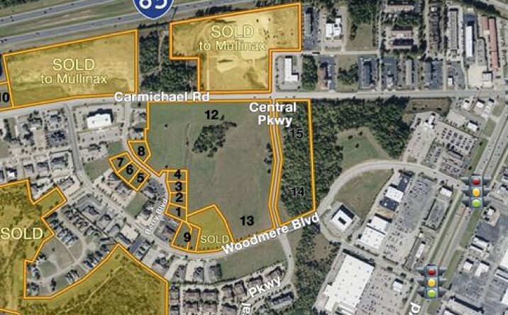 Pictures of Land, Office, Retail property located at Carmichael Road, Woodmere Blvd., Central Pkwy., Montgomery, AL 36106 for sales - image #1