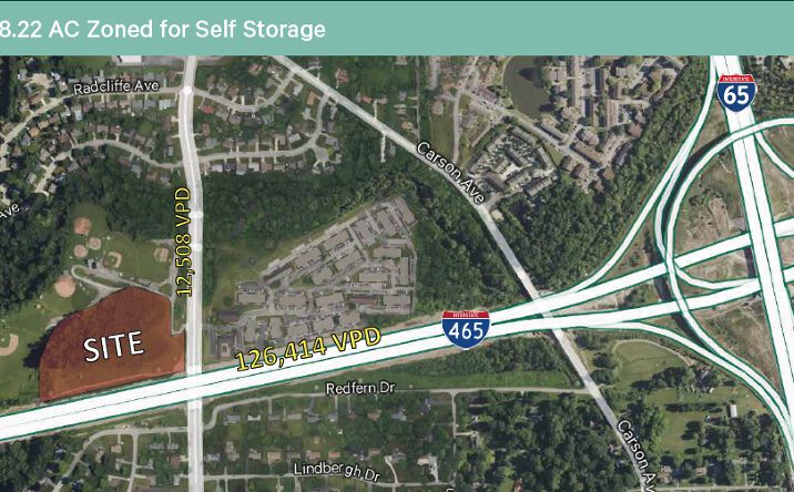 Pictures of Land, Self Storage property located at 4500 S Keystone Ave, Indianapolis, IN 46227 for sales - image #1