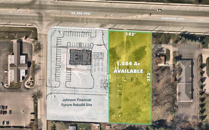 Pictures of Land property located at 5817 Durand Ave, Mount Pleasant, WI 53406 for sales - image #1
