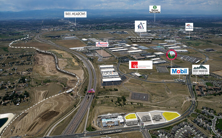 Pictures of Land, Retail property located at 8797 S Chambers Rd, Parker, CO 80134 for sales - image #1