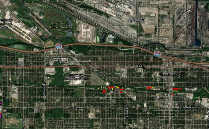 Pictures of Industrial property located at I90 Gary, Gary, IN 46403 for sales - image #1