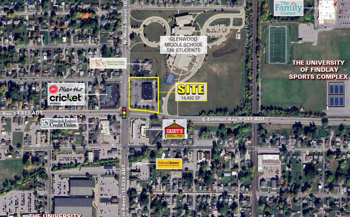 Pictures of Retail property located at 1501 N Main St, Findlay, OH 45840 for sales - image #1
