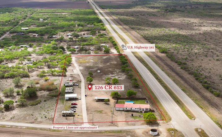 Pictures of Mixed Use property located at 126 Co Rd 613, Skidmore, TX 78389 for sales - image #1