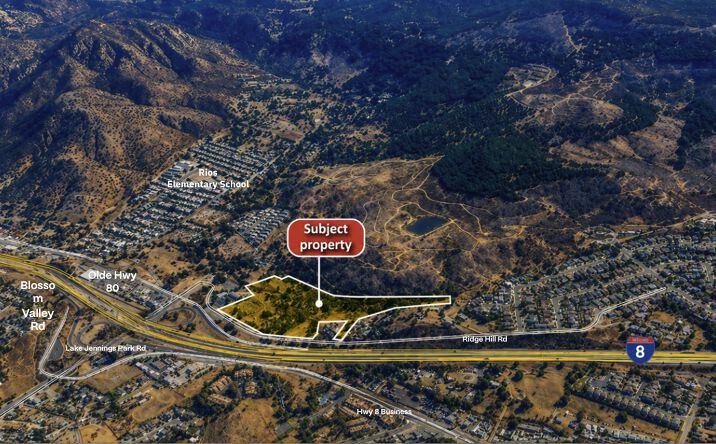 Pictures of Land property located at 14009 -14011 Ridge Hill, El Cajon, CA 92021 for sales - image #1