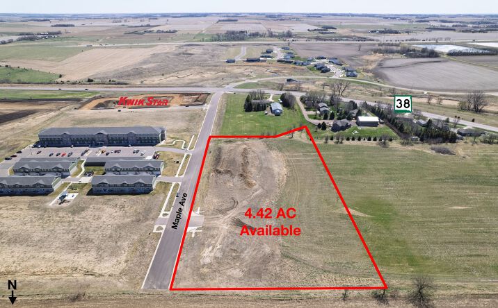Pictures of Land property located at SD Hwy 38 & Maple NW Avenue, Hartford, SD 57033 for sales - image #1