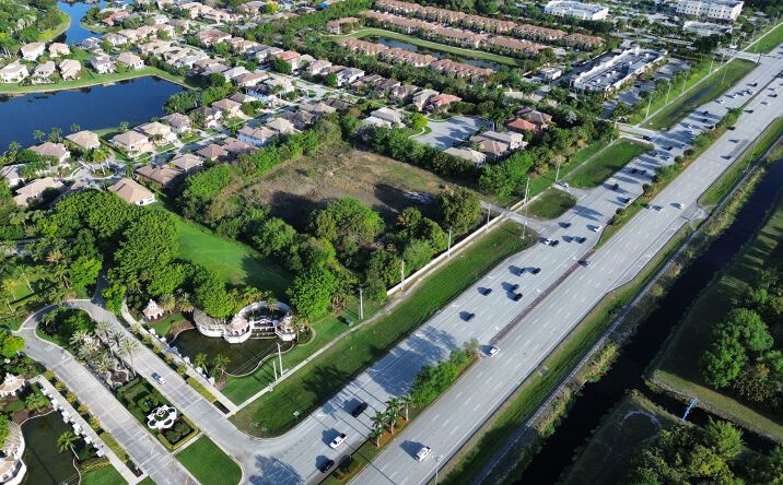 Pictures of Land, Mixed Use, Office, Retail, Self Storage property located at 3438 S State Rd 7, Wellington, FL 33449 for sales - image #1