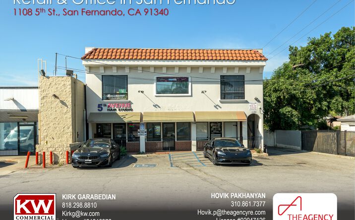 Pictures of Mixed Use, Office, Retail property located at 1108 5th St, San Fernando, CA 91340 for sales - image #1