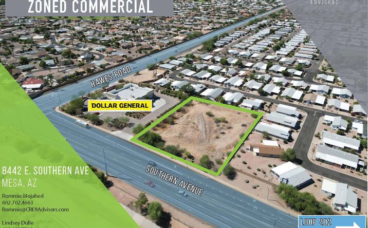 Pictures of Land property located at 8442 E Southern Ave, Mesa, AZ 85209 for sales - image #1
