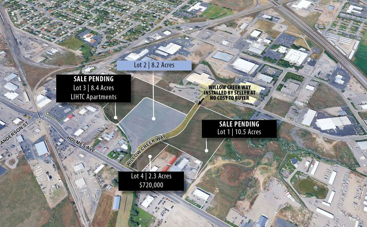 Pictures of Retail, Multifamily, Mixed Use, Land property located at N Holmes Ave, Idaho Falls, ID 83401 for sales - image #1