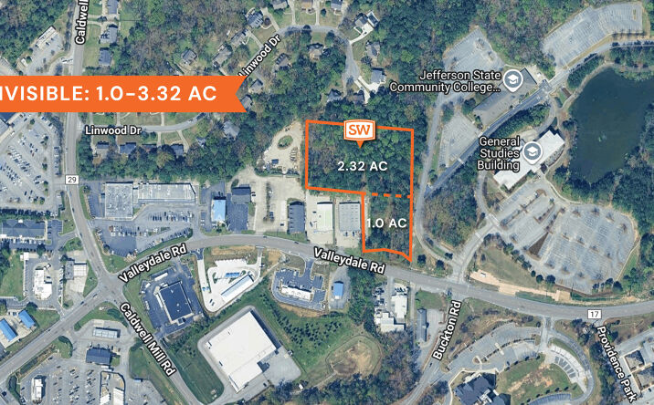 Pictures of Land property located at Valleydale Road, Hoover, AL 35242 for sales - image #1