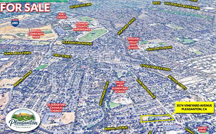 Pictures of Special Purpose property located at 3574 Vineyard Ave, Pleasanton, CA 94566 for sales - image #1