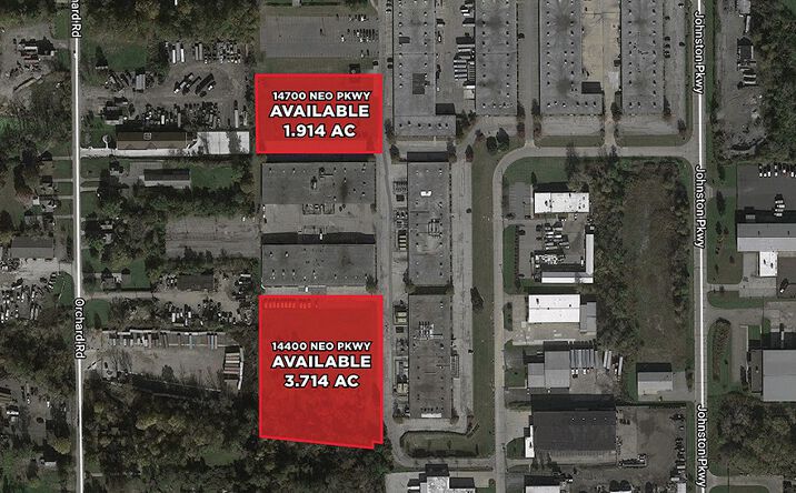 Pictures of Land property located at 14400 & 14700 Neo Parkway, Garfield Heights, OH 44128 for sales - image #1