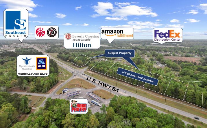 Pictures of Land property located at N Beverlye Rd & E. Main, Dothan, AL 36301 for sales - image #1