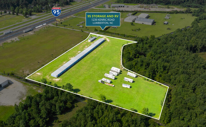 Pictures of Self Storage property located at 1239 Kenric Rd, Lumberton, NC 28360 for sales - image #1