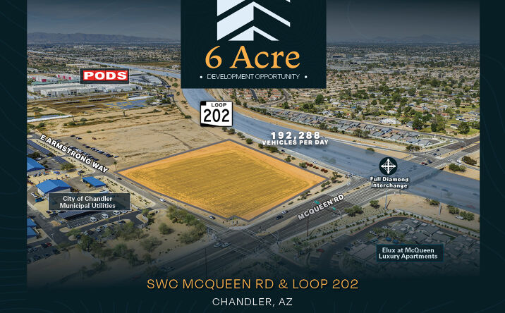 Pictures of Land property located at SWC McQueen Rd & Loop 202, Chandler, AZ 85286 for sales - image #1