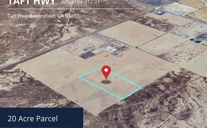 Pictures of Land property located at 0 Taft Hwy- Parcel 3, Bakersfield, CA 93311 for sales - image #1