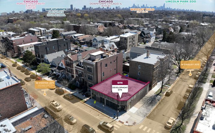 Pictures of Retail, Mixed Use property located at 2257-2259 W Foster Ave, Chicago, IL 60625 for sales - image #1