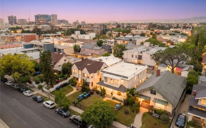 Pictures of Multifamily property located at 221 S Reno, Los Angeles, CA 90057 for sales - image #1