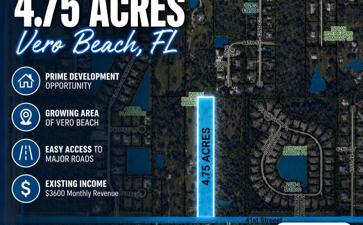 Pictures of Land, Multifamily, Special Purpose property located at 6310 41st St, Vero Beach, FL 32967 for sales - image #1