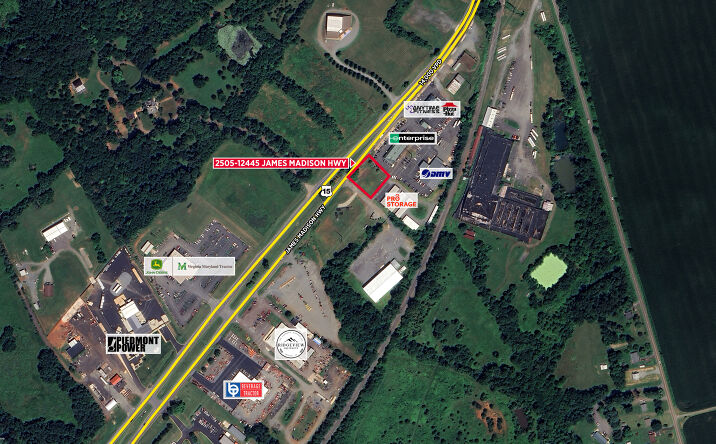 Pictures of Land property located at 2505-12445 James Madison Hwy, Orange, VA 22960 for sales - image #1