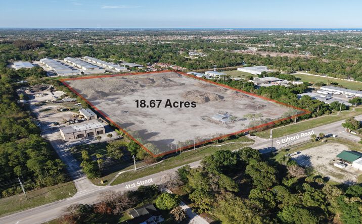 Pictures of Industrial, Land property located at 5420 41st St, Vero Beach, FL 32967 for sales - image #1