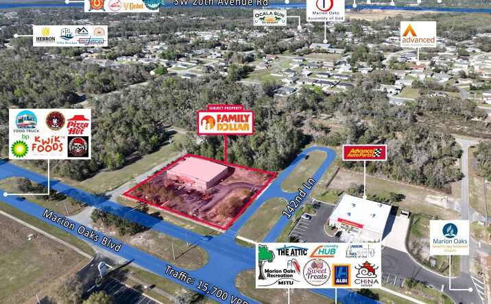 Pictures of Retail property located at 3245 SW 142nd Ln, Ocala, FL 34473 for sales - image #1