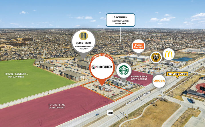Pictures of Retail property located at 750 Union Place, Aubrey, TX 76227 for sales - image #1