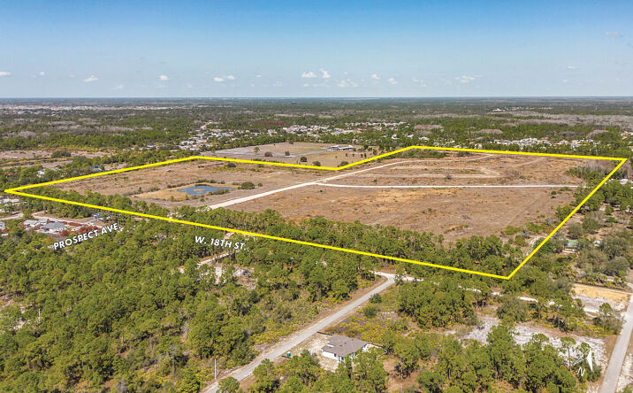 Pictures of Land property located at Prospect Avenue, Lehigh Acres, FL 33972 for sales - image #1