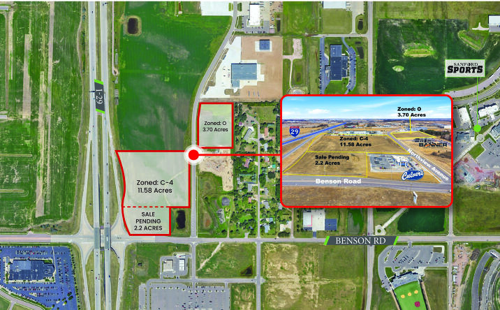 Pictures of Land property located at 3883 N Northview Ave, Sioux Falls, SD 57107 for sales - image #1