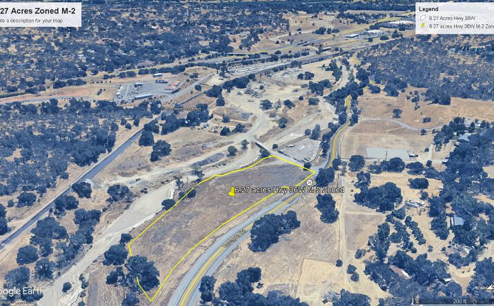 Pictures of Land property located at 6.27 Highway 36W, RED BLUFF, CA 96080 for sales - image #1