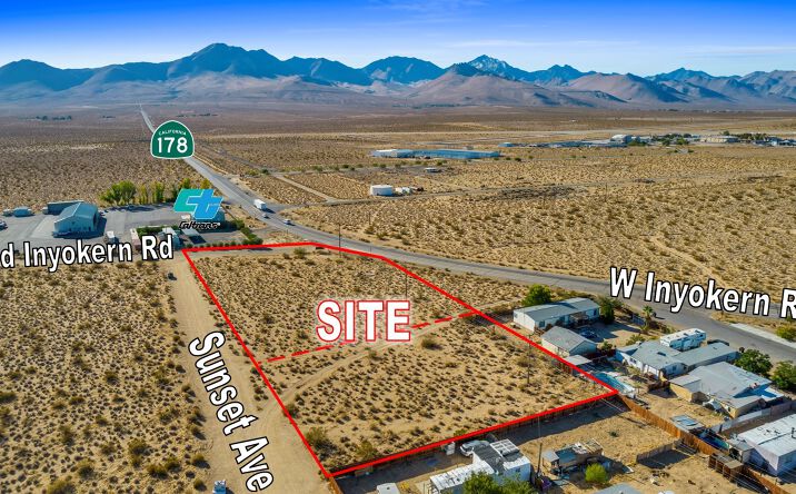 Pictures of Land property located at 6868 W Inyokern Rd, Inyokern, CA 93527 for sales - image #1