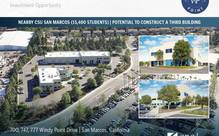Pictures of Industrial, Office property located at 700, 747, 777 Windy Point Drive, San Marcos, CA 92069 for sales - image #1