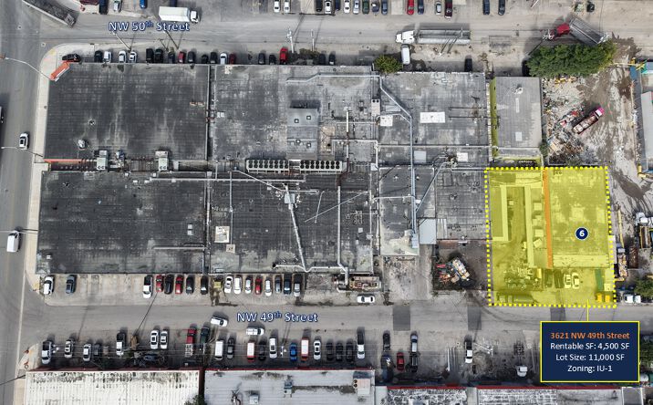 Pictures of Industrial property located at 3621 Northwest 49th Street, Miami, FL 33142 for sales - image #1