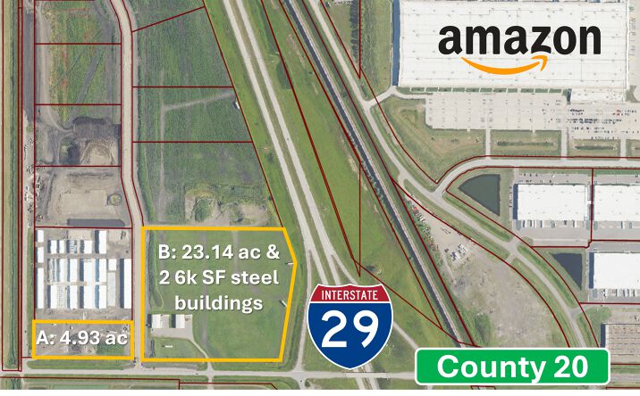 Pictures of Land property located at I-29 & 40th Ave NW, Fargo, ND 58703 for sales - image #1