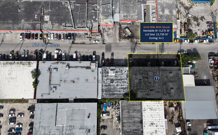 Pictures of Industrial property located at 3630 Northwest 49th Street, Miami, FL 33142 for sales - image #1
