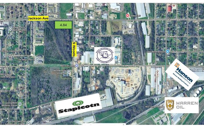 Pictures of Land property located at S Woods / Jackson Ave, West Memphis, AR 72301 for sales - image #1