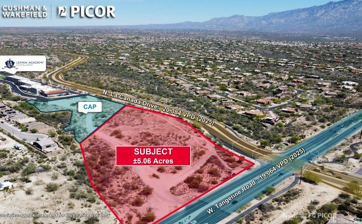 Pictures of Land property located at NWC Tangerine Rd & La Canada Dr, Tucson, AZ 85737 for sales - image #1