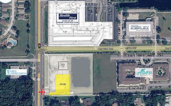 Pictures of Retail, Land property located at Fiske Blvd, Rockledge, FL 32955 for sales - image #1
