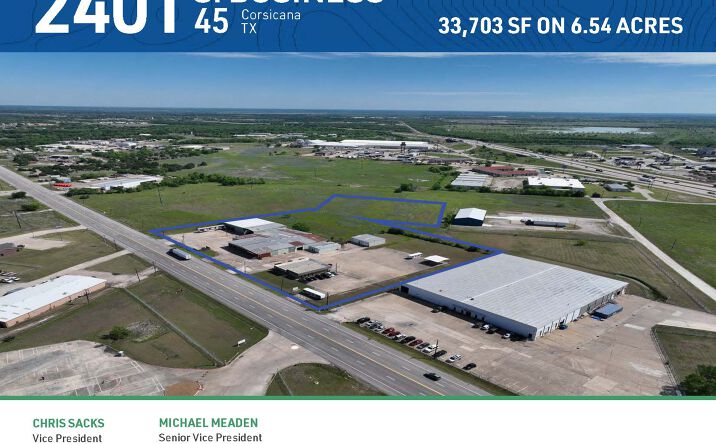 Pictures of Retail, Industrial property located at 2401 South Business 45, Corsicana, TX 75110 for sales - image #1