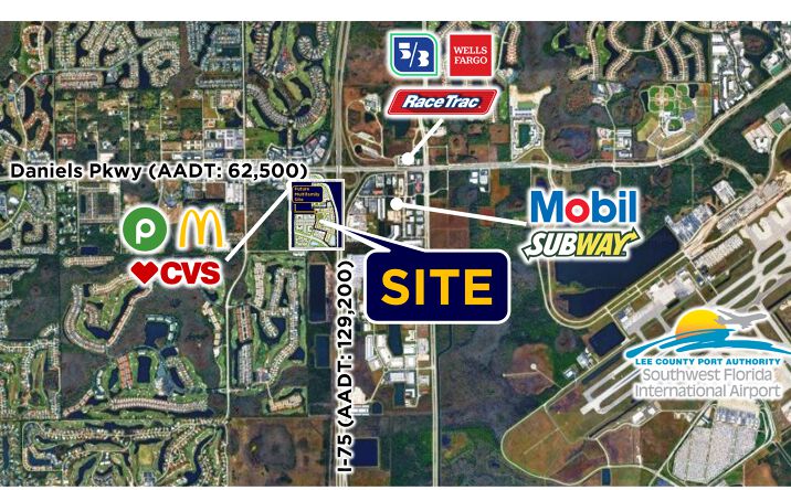Pictures of Multifamily, Land property located at Daniels & I-75 Interchange, Fort Myers, FL 33912 for sales - image #1