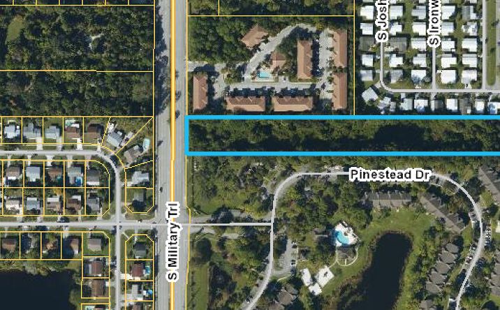 Pictures of Land property located at South Military Trail, Lake Worth Beach, FL 33463 for sales - image #1