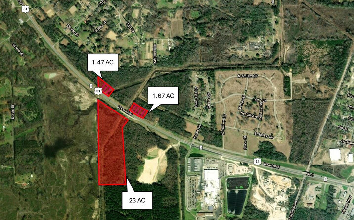 Pictures of Retail, Industrial, Land property located at West Boulevard, Montgomery, AL 36108 for sales - image #1