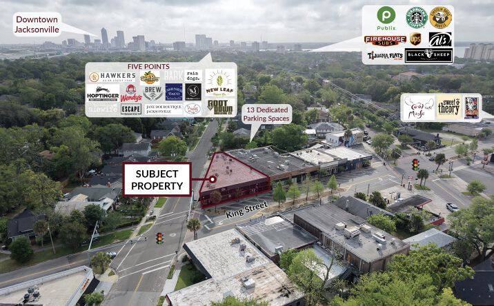 Pictures of Retail property located at 901-917 King Street, Jacksonville, FL 32205 for sales - image #1